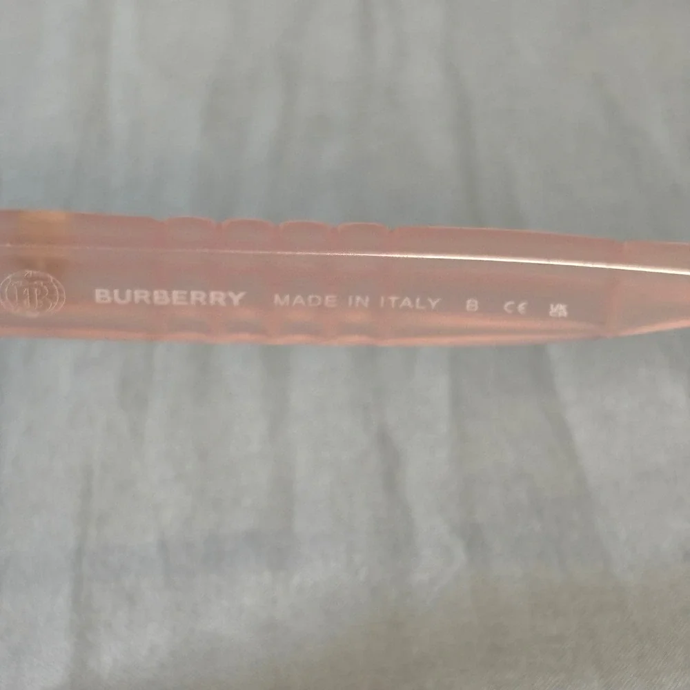 Burberry B 2363 3874 eyeglasses *frame only* Pink Cat Eye Women 53-17-140 Italy